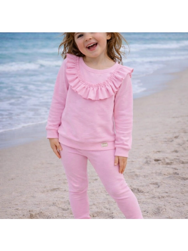 Amarant - zestaw z falbanką